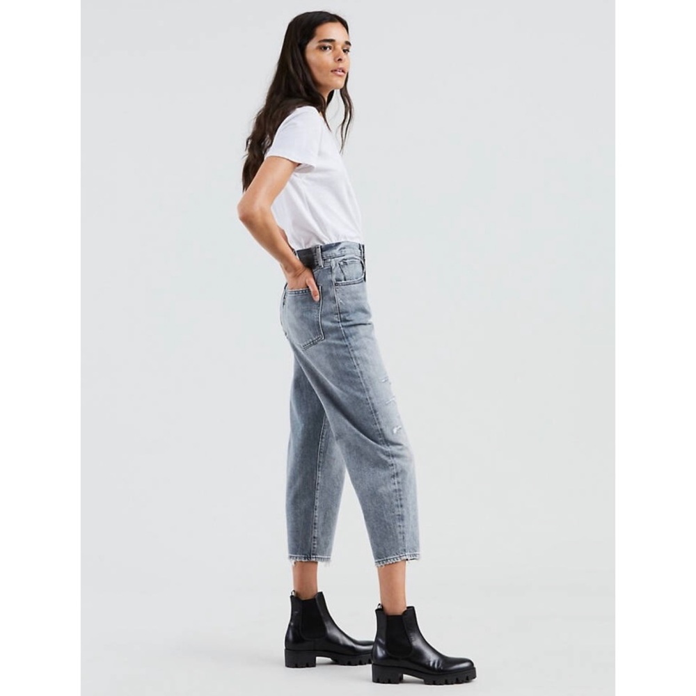 LEVI’S Made and Crafted Barrel Jeans Azure Wash - Picture 4 of 12